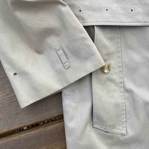 Vintage Burberry Trench w/Nova CHECK Lining🔥Made in 🇬🇧UPSCALE Details🔥GUC/C+ - Picture 13 of 16